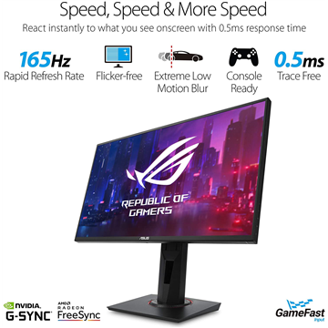 ASUS VG258QR 24.5inch Gaming Monitor Full HD 